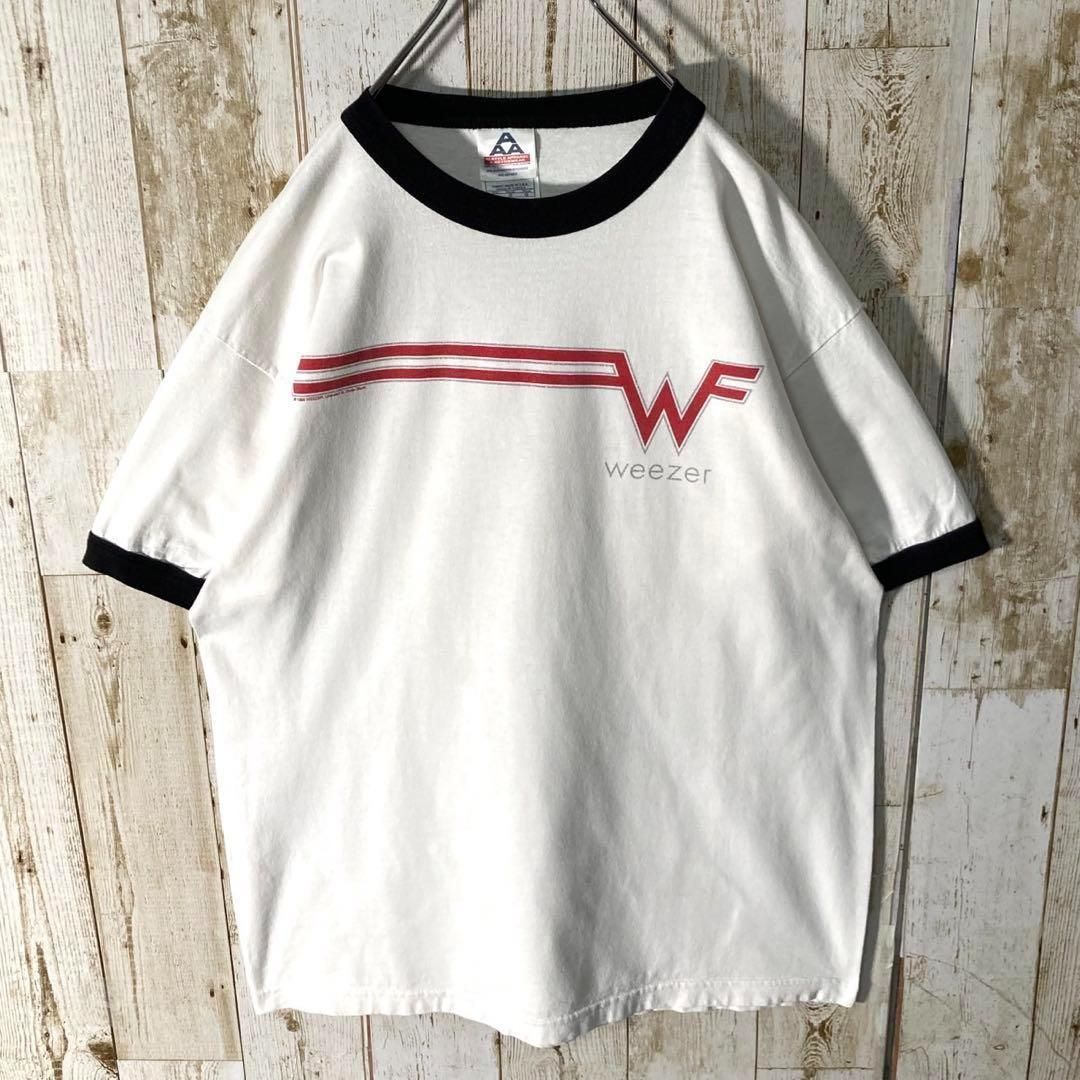菅田将暉着用】 WEZZER ウィーザーリンガー Tシャツ 90sヴィンテージ