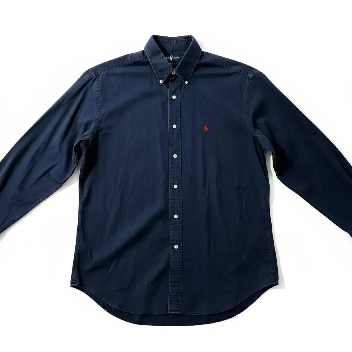 Polo ラルフローレン ネイビー オックスフォード シャツ L Ralph 