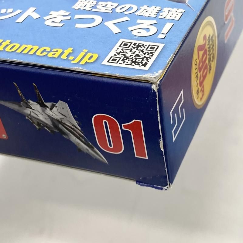 中古】未開封 1/32 週刊 F-14 トムキャット 戦空の雄猫 F-14トム