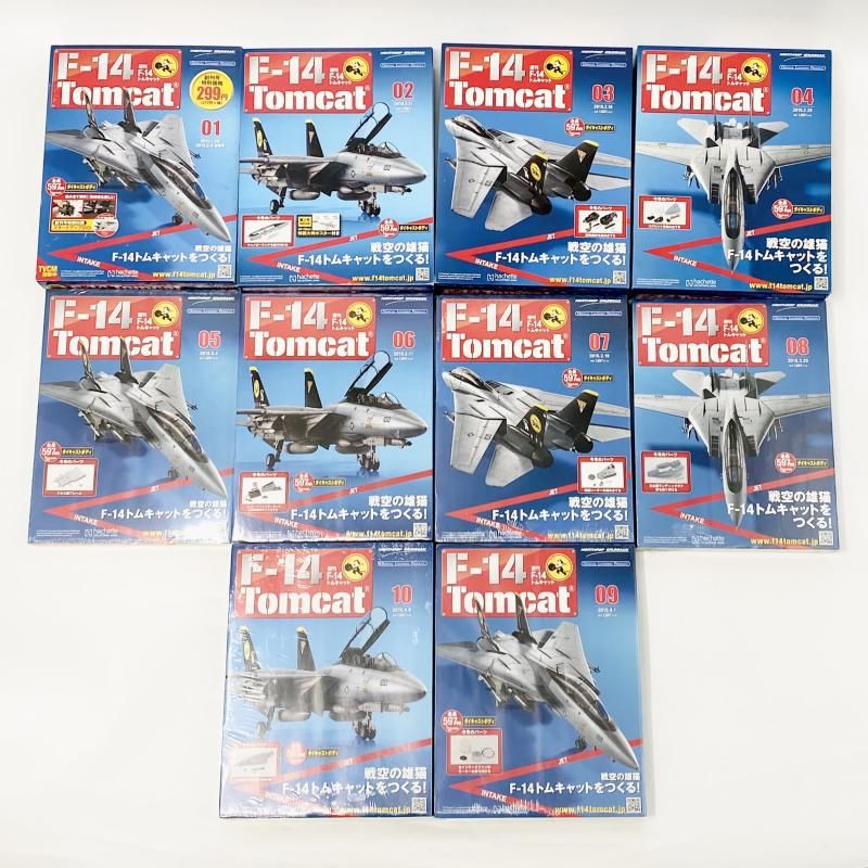 中古】未開封 1/32 週刊 F-14 トムキャット 戦空の雄猫 F-14トム