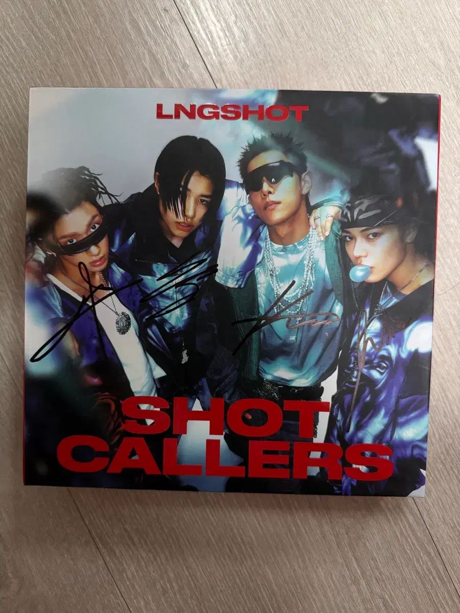 ロングショット LNGSHOT サイン アルバム