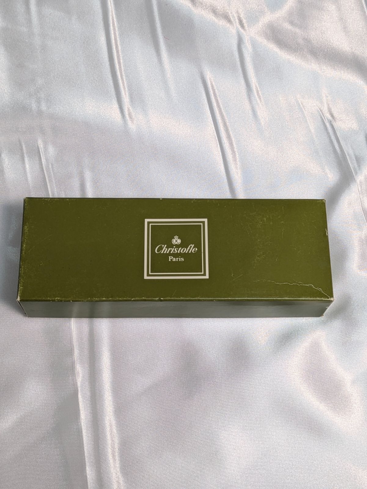 クリストフル アメリカ ケーキフォーク 5本セット 16 cm ♥ Christofle America シルバーコーティング アール デコ フランス製 銀食器 カトラリー 刻印あり 属 1933年発表モデル