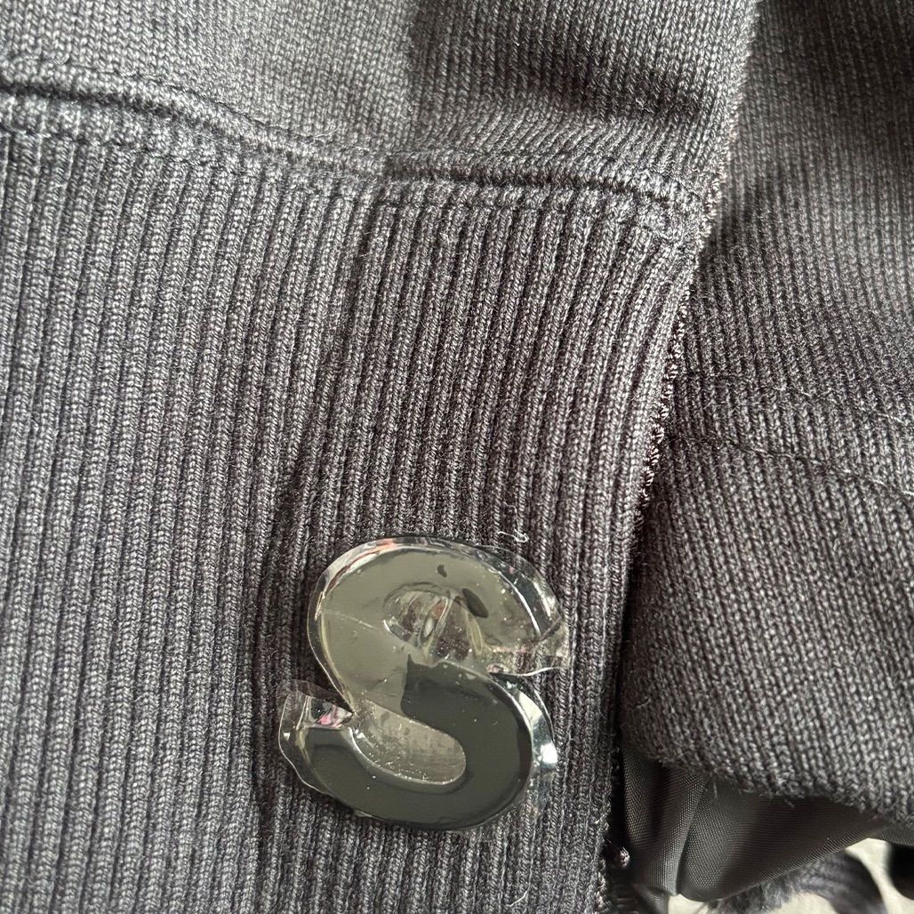 sacai サカイ 2024SS Sweat Jersey Hoodie クロップドパーカー - メルカリ