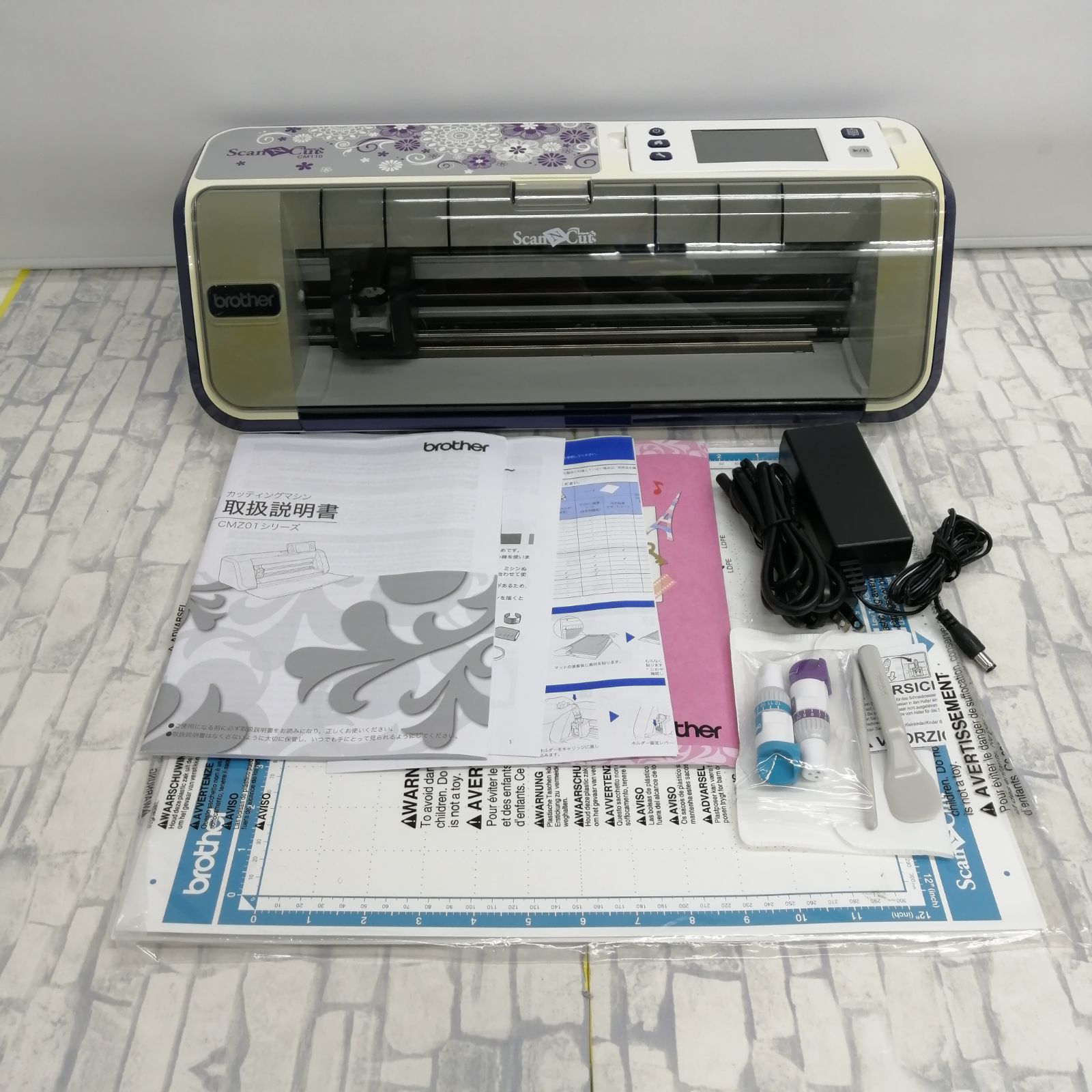 動作品 brother カッティングマシーン CM 110 CMZ 0101