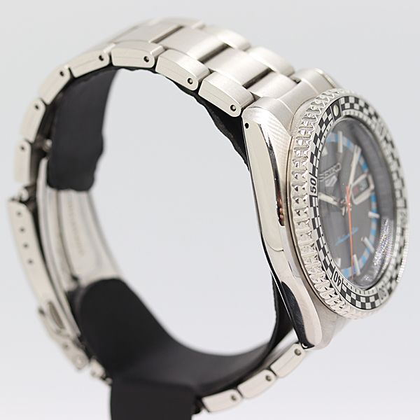 自動巻き ブラック文字盤