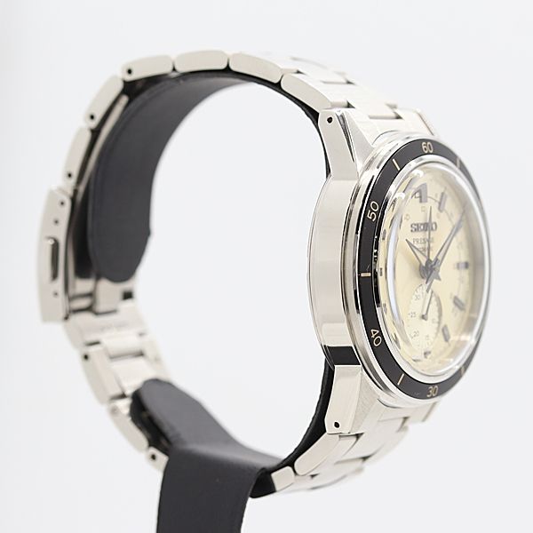 黄文字盤 メンズ腕時計