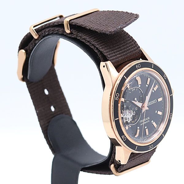 自動巻 ブラック文字盤