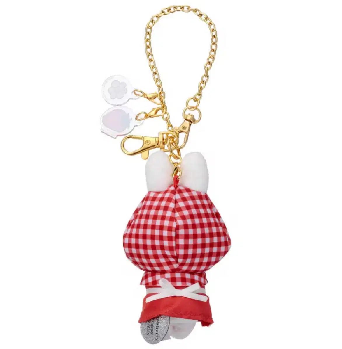 ミッフィーストロベリー レッド CHECK ぬいぐるみ キーホルダー いちごミッフィ チャーム