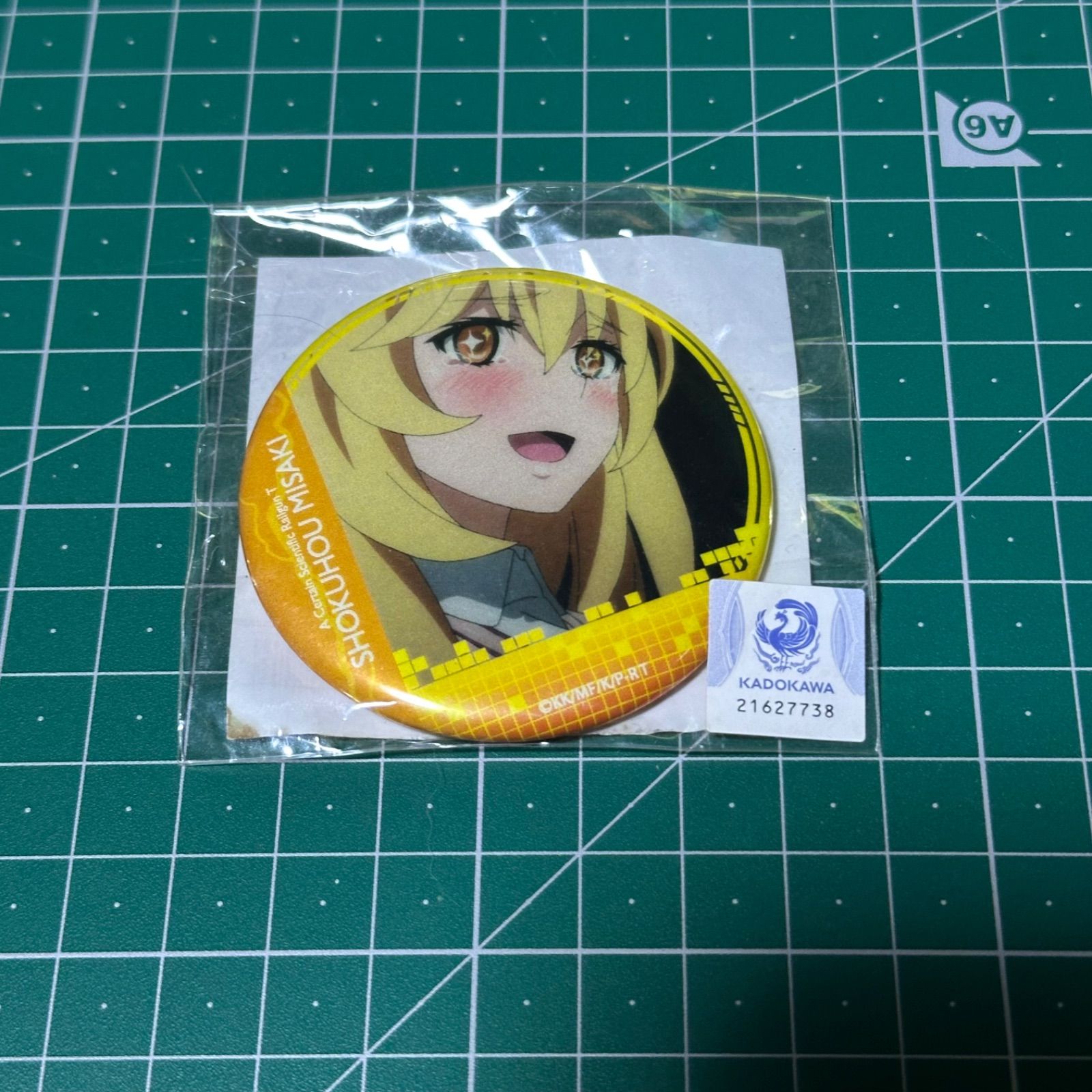 とある科学の超電磁砲 食蜂操祈 発光 缶バッジ