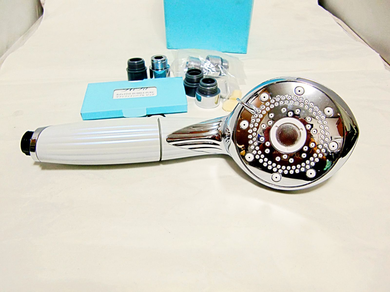 MTG ReFa ファインバブルピュア RS AM 02 B シャワーヘッド 元箱 パーツ 保証書付 リファ ヘッド