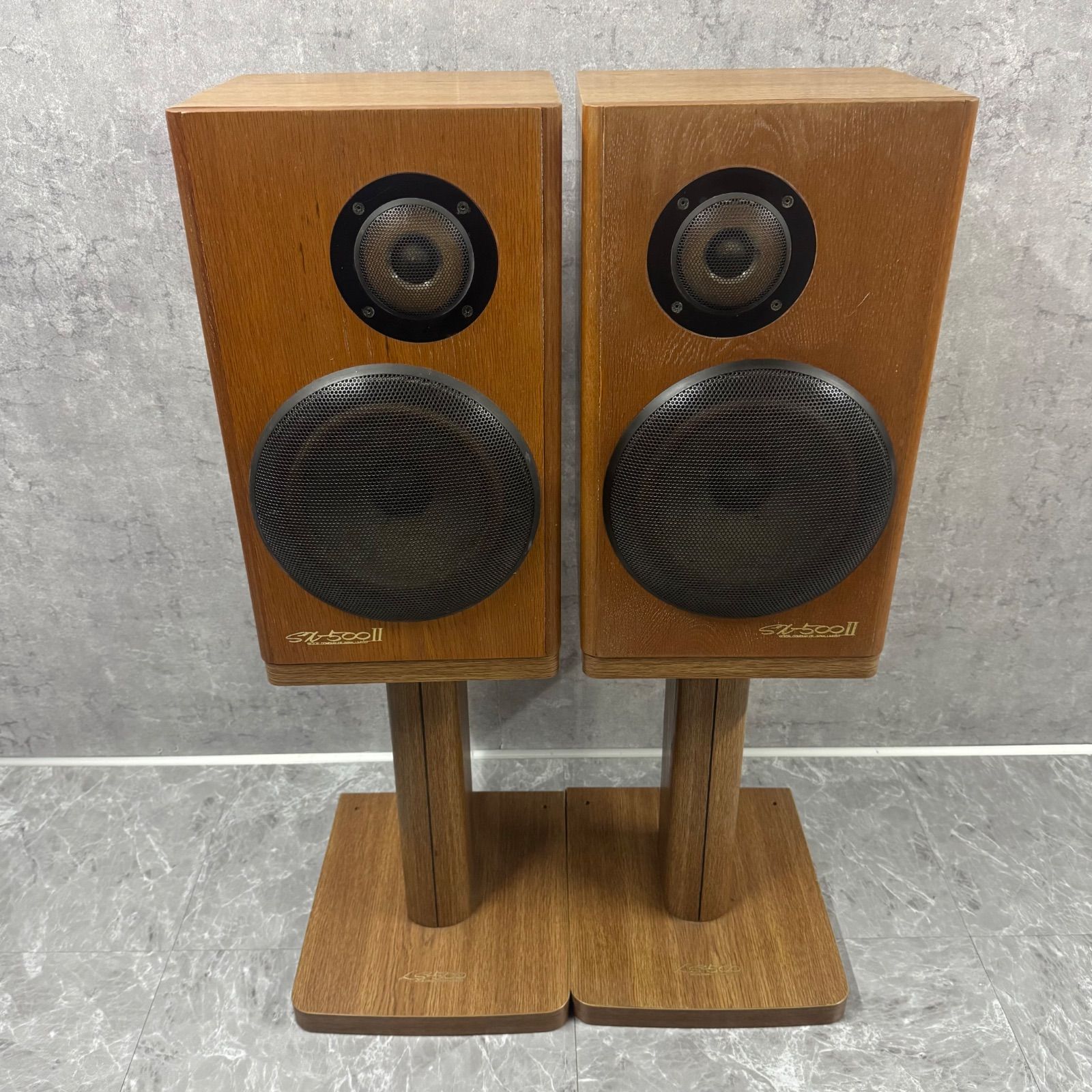 JVC ビクター SX500Ⅱ プラス 専用スタンド付き 中古品 動作OK】Victor ビクター SX-500Ⅱ スピーカー スタンド付 ペア 中古