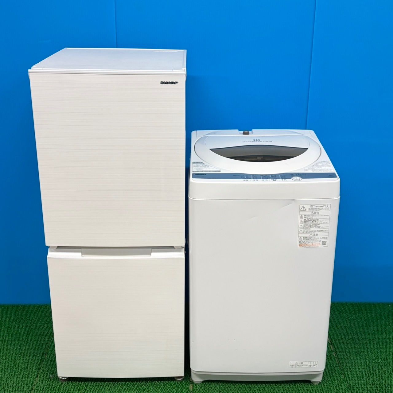 755 国内メーカー 冷蔵庫 洗濯機 セット 小型 一人暮らし ホワイト