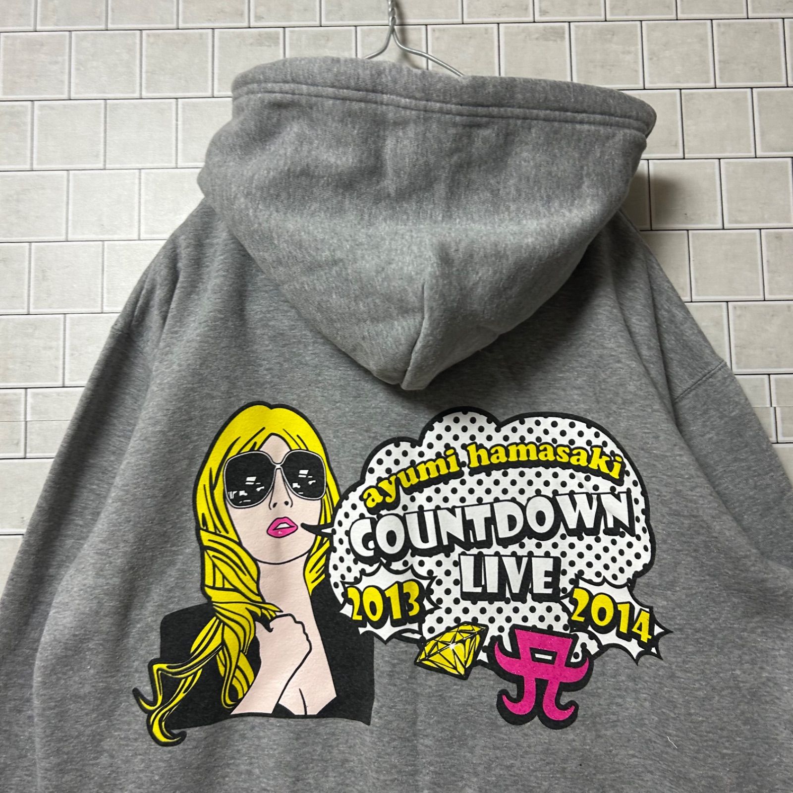 浜崎あゆみ カウコン 2013〜2014 ジップパーカー L - メルカリ