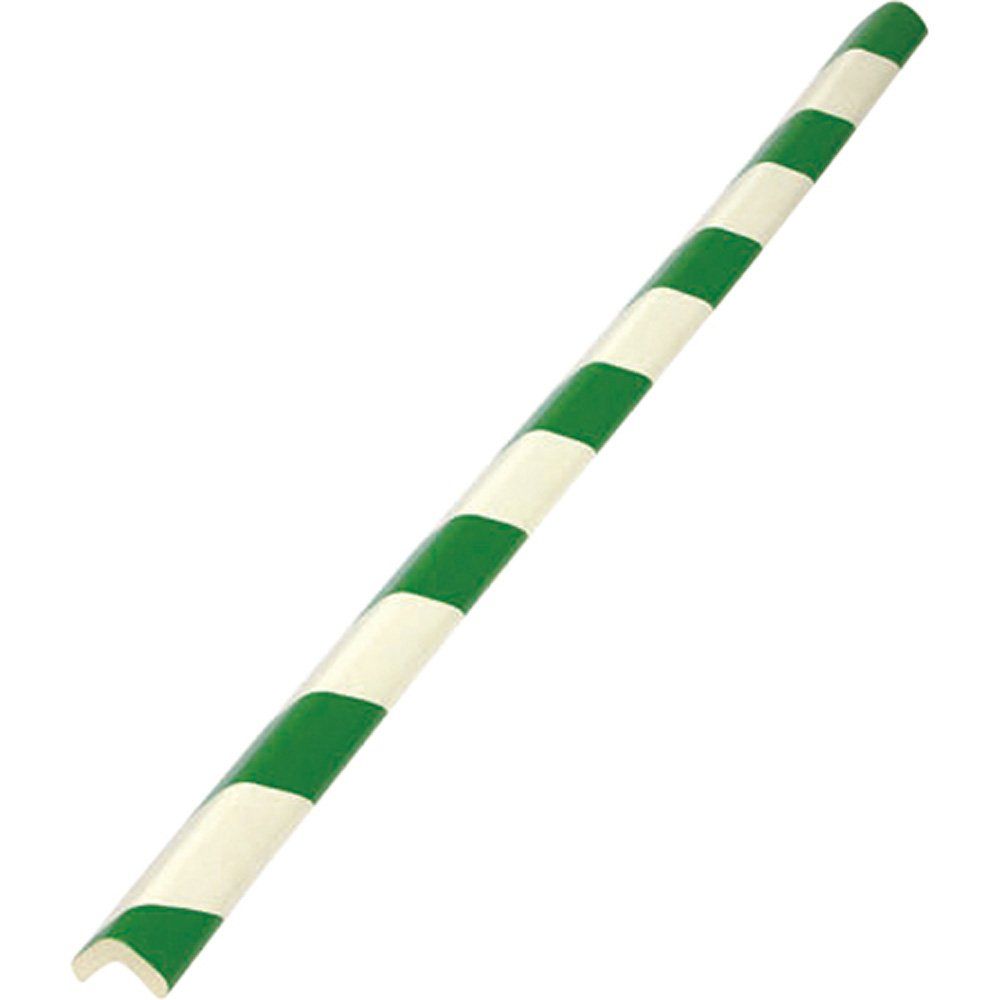 TRUSCO トラスコ 安心クッション L字型 小 緑 白 10本入 T 10 AC-102