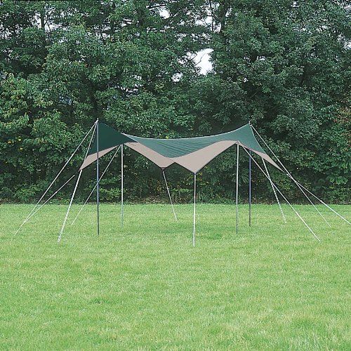 キャプテンスタッグ ヘキサタープUV サイドポール2本付 M 3151