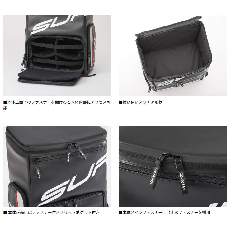 DAIWA システマサーフバッグ F ブラック M