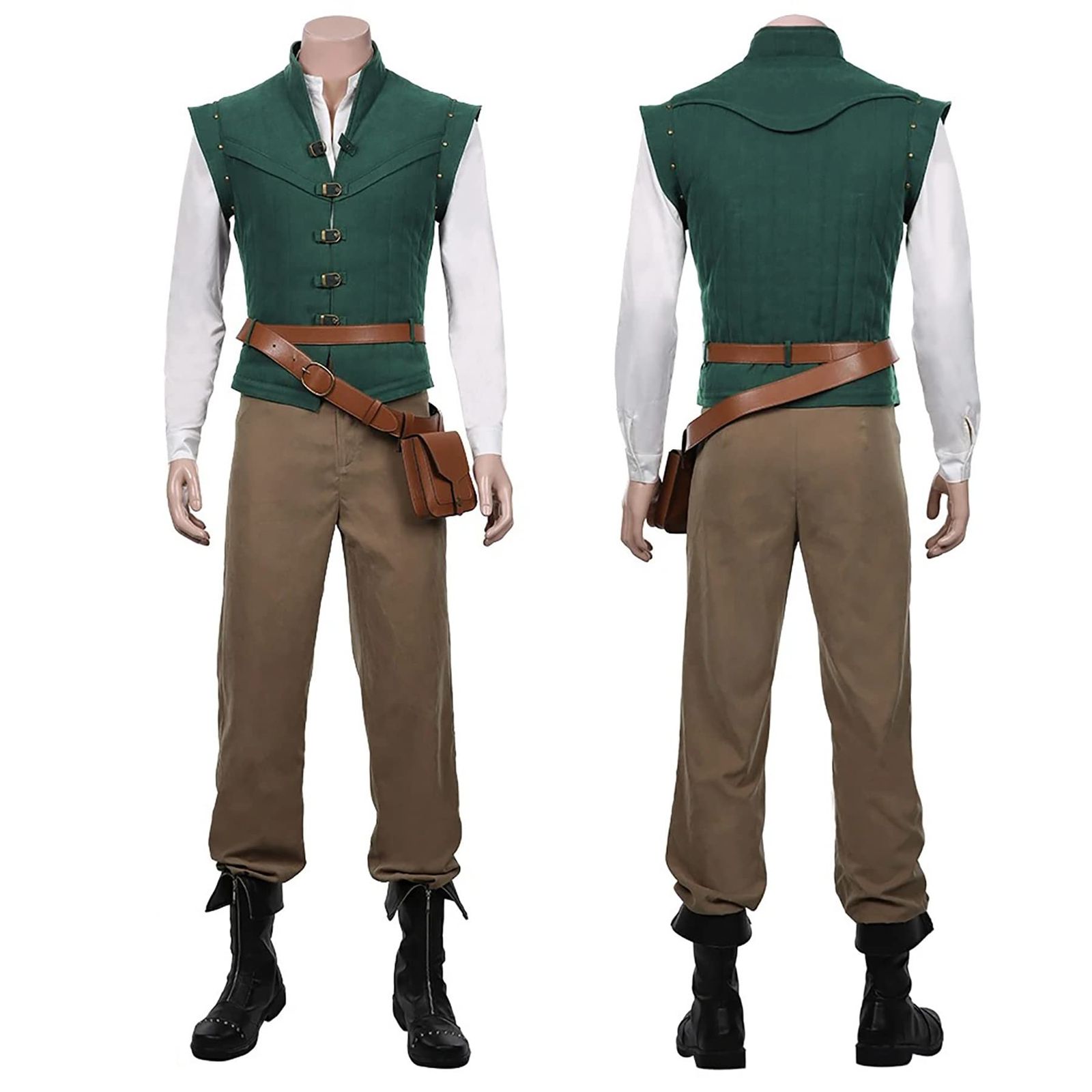 mvivm スイカ コス フリン ライダー Flynn Rider プリンス コスプレ用衣装 コスプレ コスチューム 仮装 イベント仮装 キャラクター 仮装 コスプレ用衣装 Cosplay コスプレ コスチューム 仮装 イベント仮装 キャラクター
