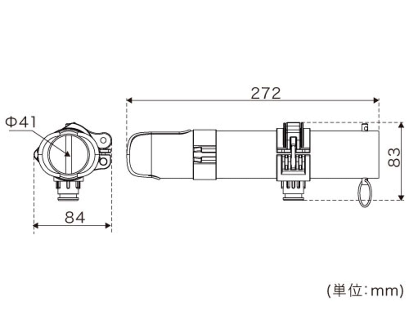 レール用ロッドホルダー