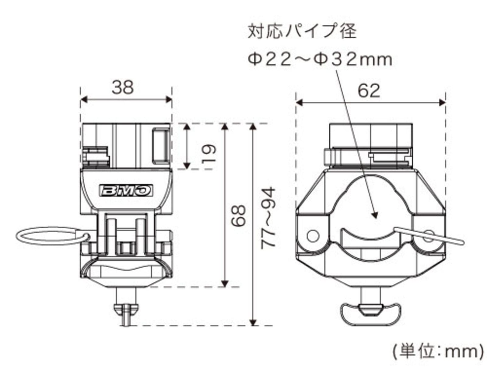 ステンパイプベースセット BM