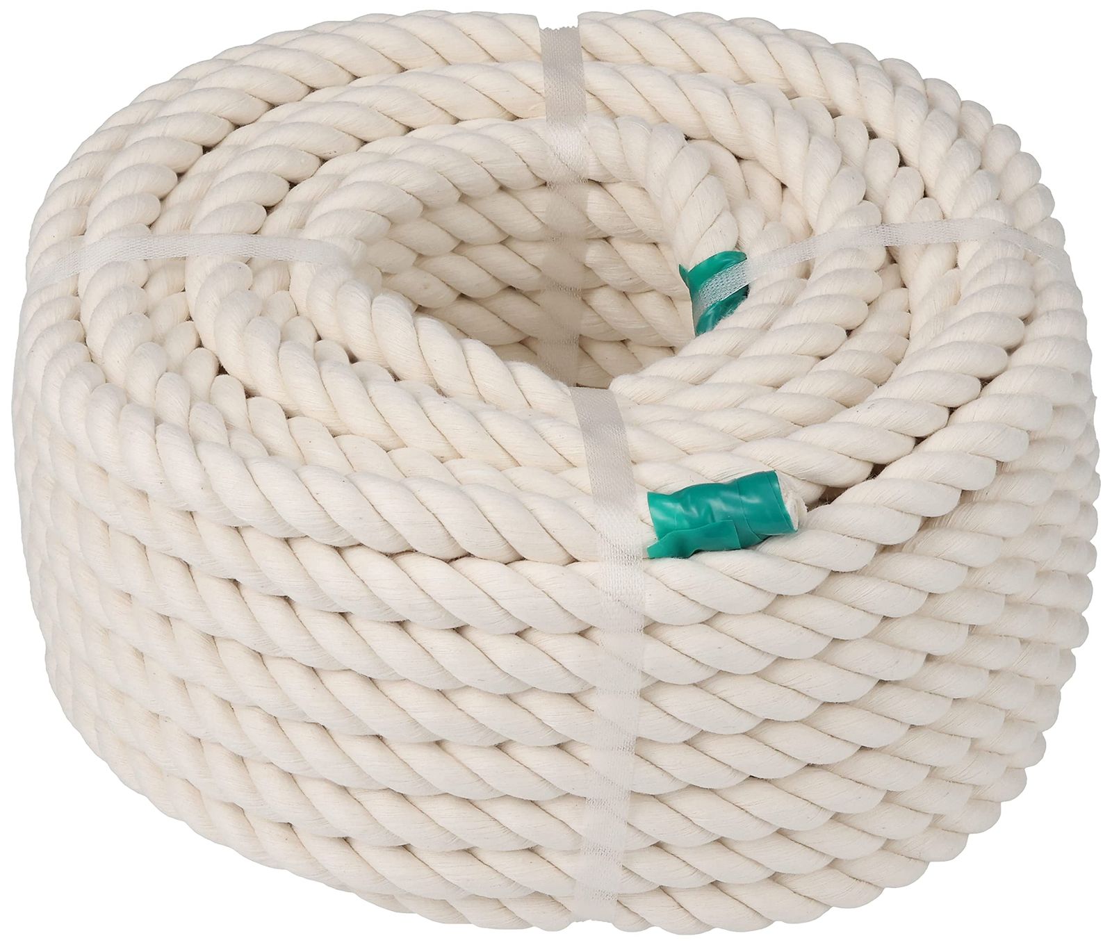綿 ロープ 3打ち 14 mm×20 m 丸巻パック