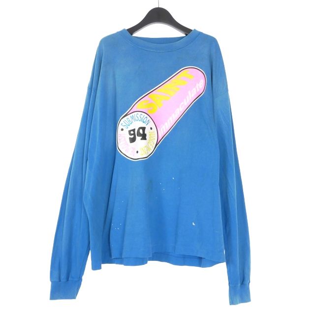 セントマイケル SAINTMICHAEL 25AW LS TEE IMMACULATE ロングスリーブT 