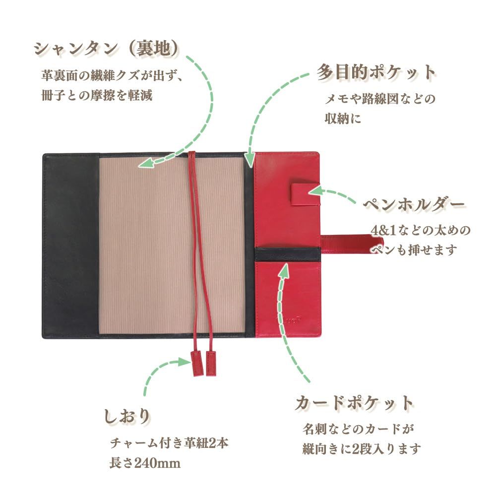 CLuaR-TC 01.ブラック×レッド