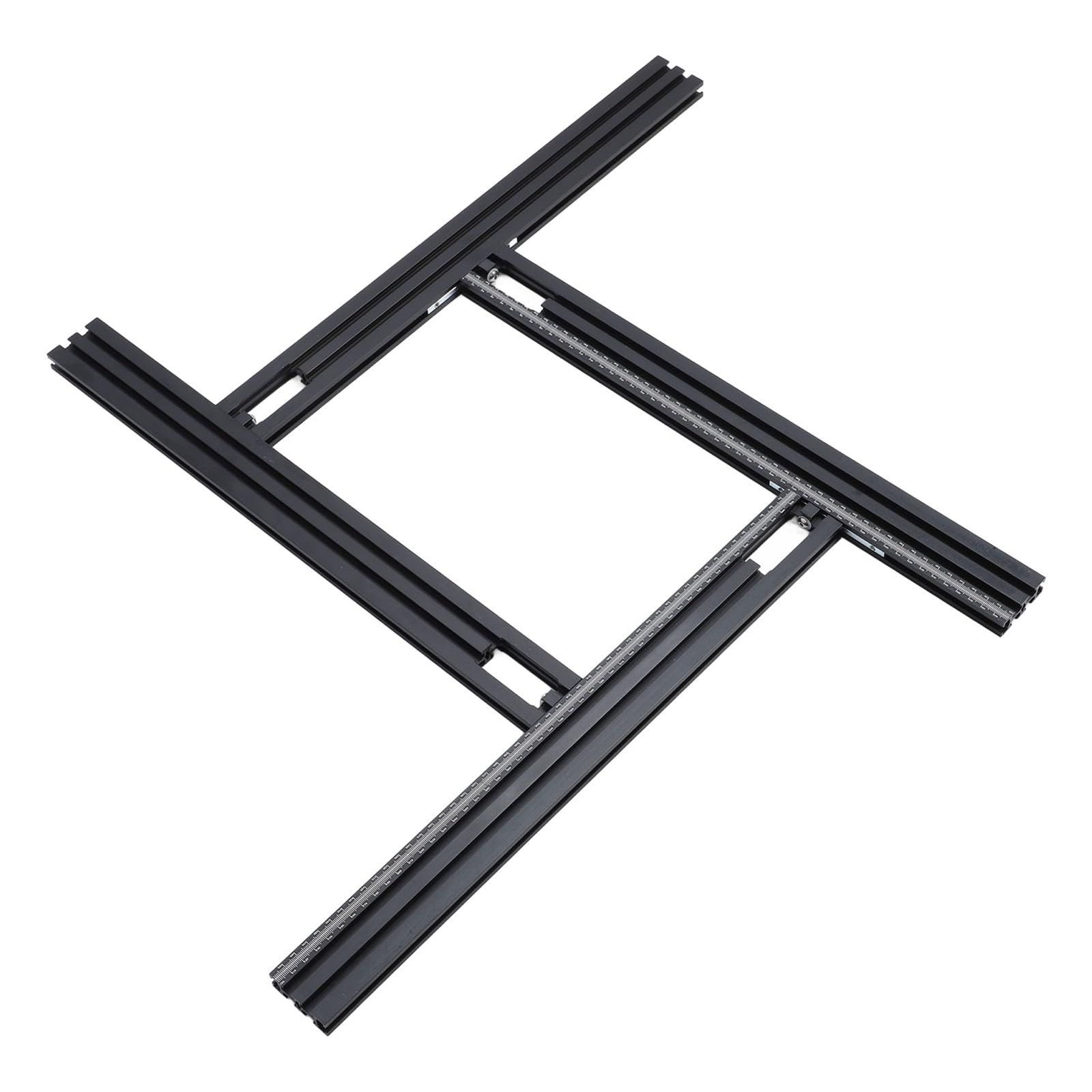 トラックソー ガイドレール接合セット 木工用トラックソー 木工エッジングマシン 電動丸鋸 スライドトラック 500 mm 調整 補助ガイド