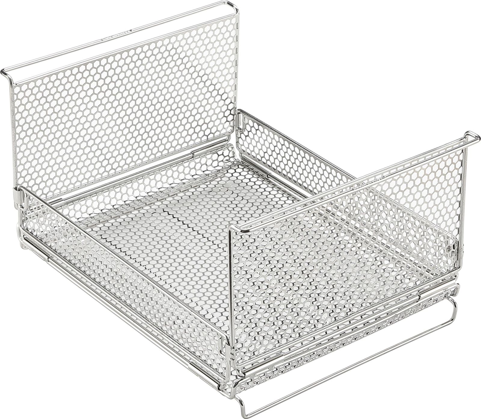 キャンピングムーン CAMPING MOON ブリッジテーブル IGT用 メッシュボックス IGTトレー 収納ボックス ステンレス 亀甲文 半扉 CK-23 SF