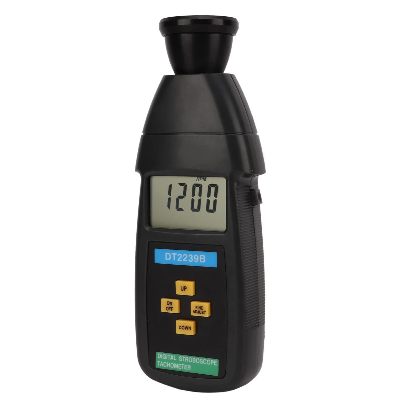 デジタルストロボスコープ 高精度タコメータ 非接触式測定 60 1999 RPM 耐久性タコメータ 産業用デジタルストロボスコープ 制造業 メンテナンス カー診断対応