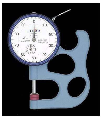 テクロック Teclock ダイヤルシックネスゲ-ジ 10 mm SM-112-80 G