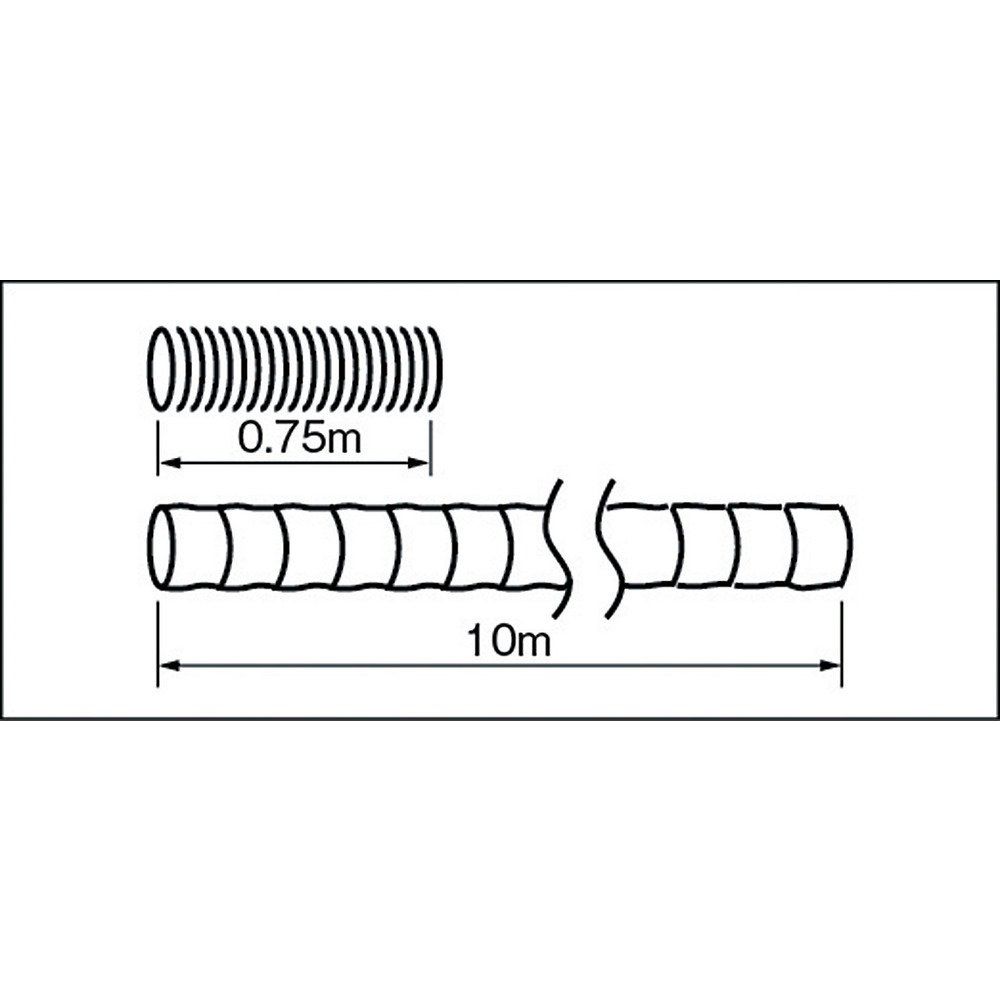 TRUSCO トラスコ アルミフレキシブルダクト 内径Φ235 X 10 m TAF-22510