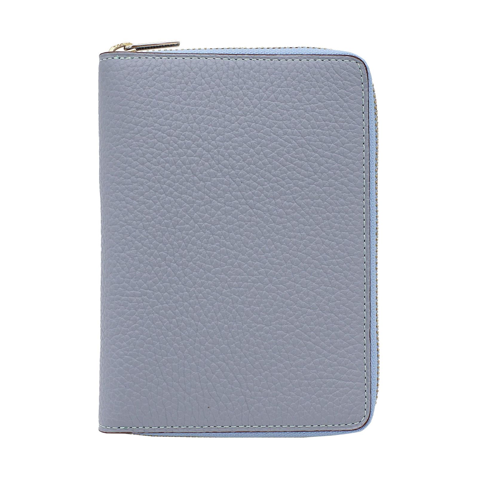 ブレイリオ システム手帳 ミニ 6 モルビド 15 mm ラウンド スカイ グレー ガーデニア 752 74