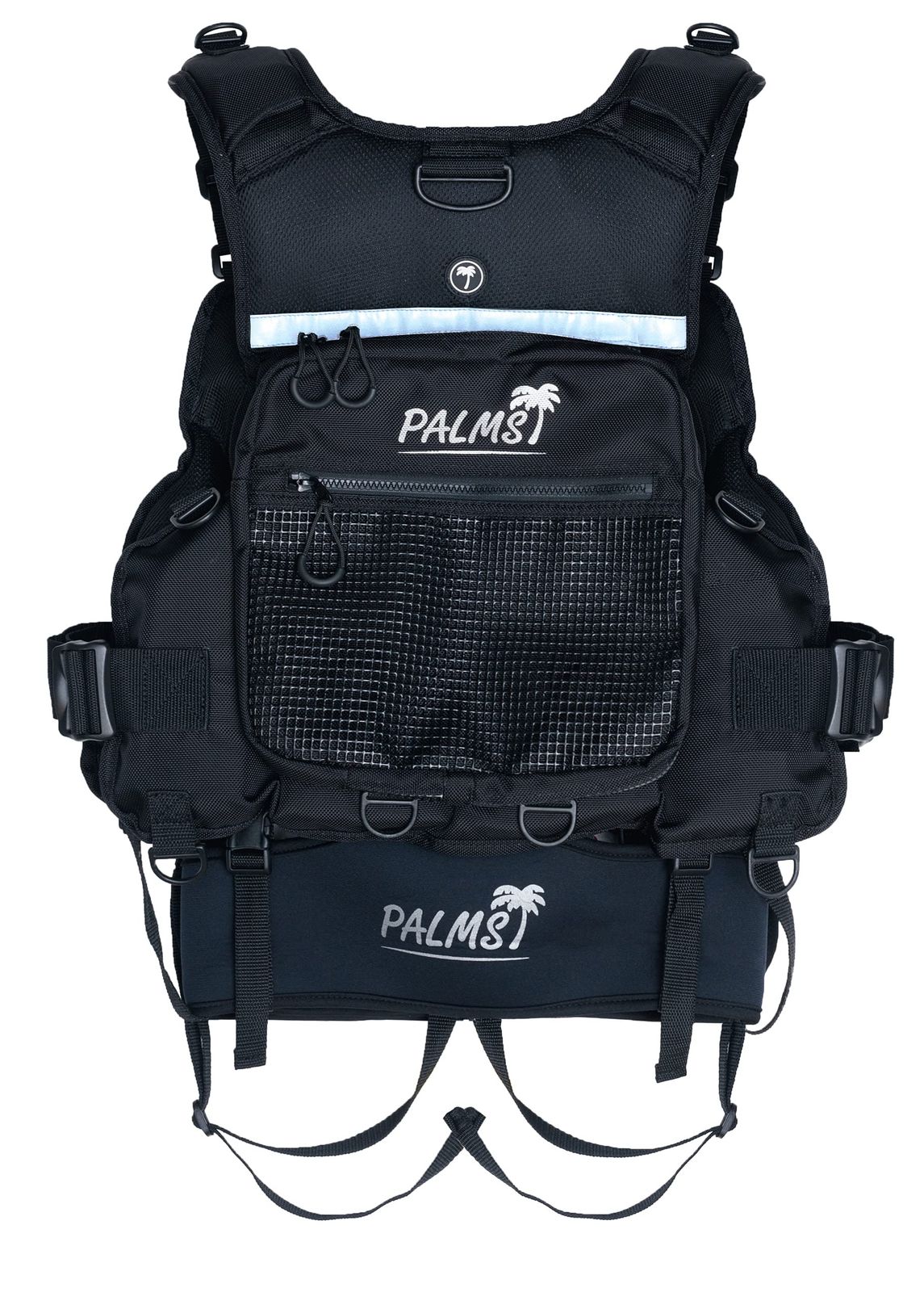 パームス ロックショアゲームベスト カラー ブラック 浮力 7 5 kg 24時間超 Free Size