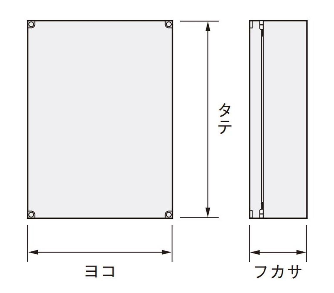 ステンレスSCF形ボックス SCF 12-1515