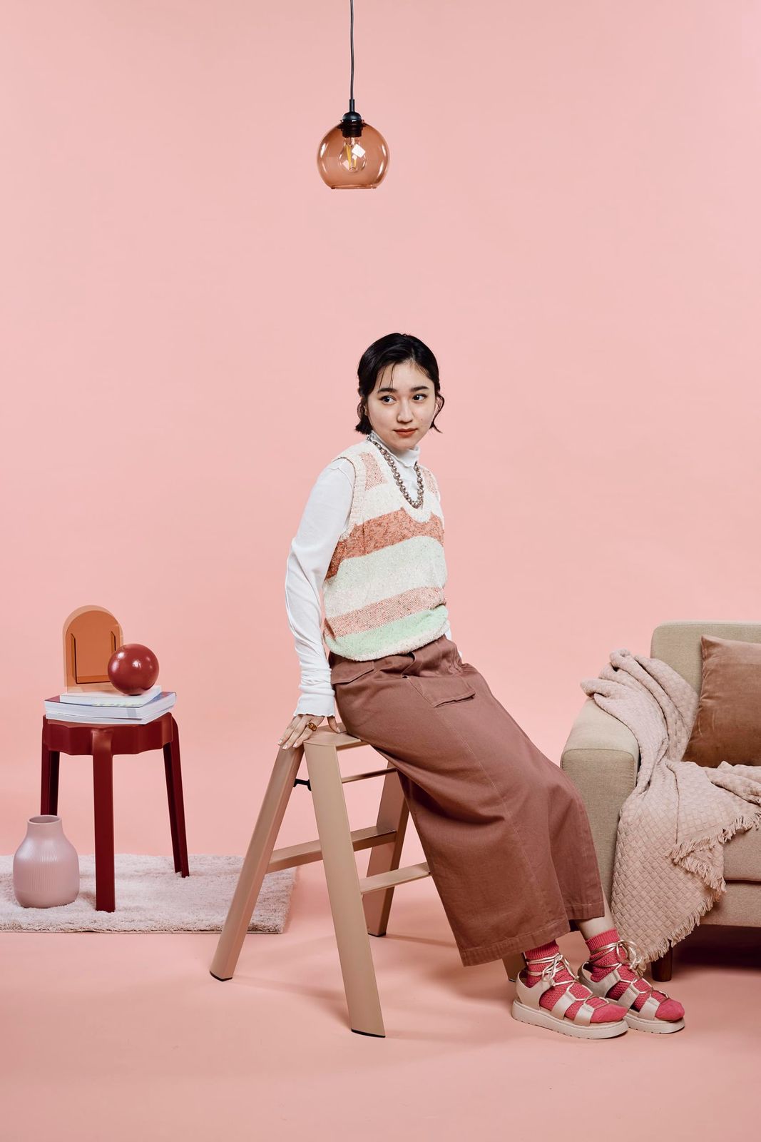 ピーチブラウン ML