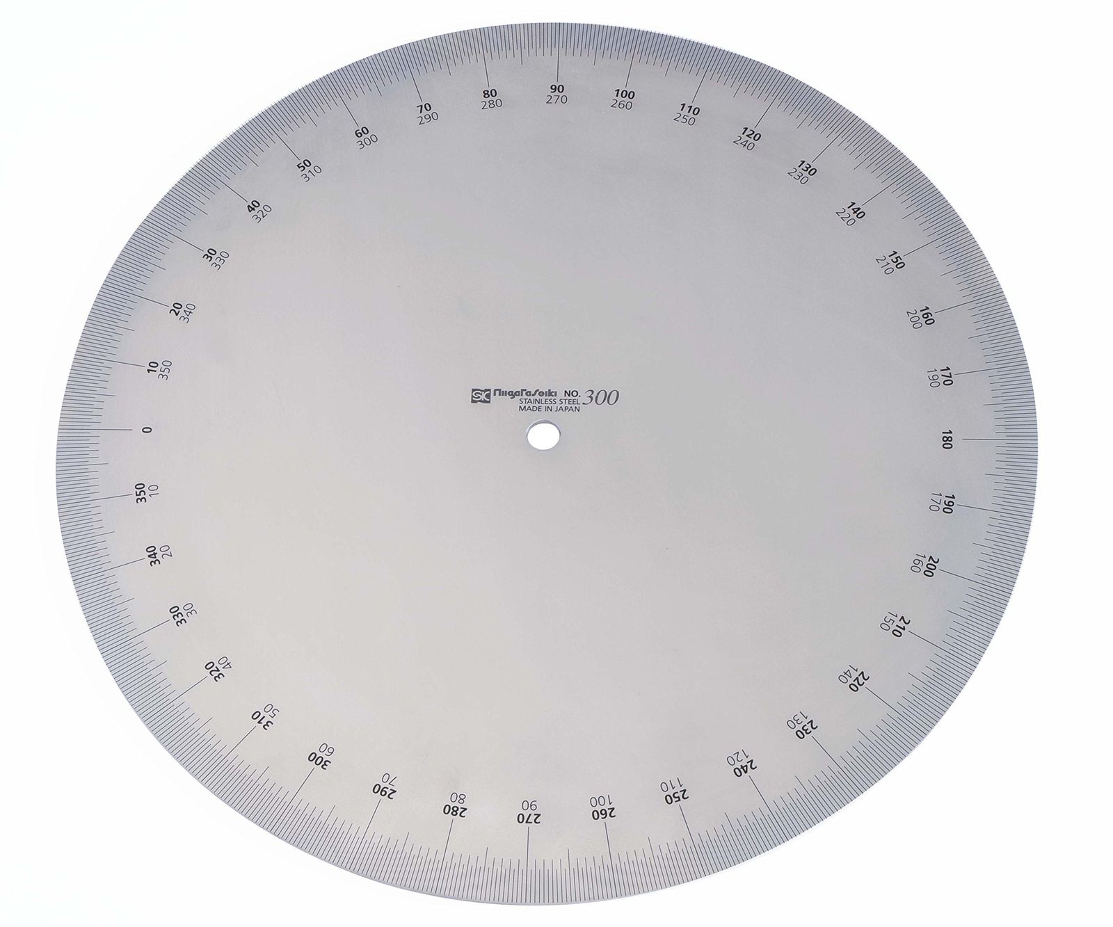 新潟精機 SK 日本製 プロトラクター No 193 300 ステンレス仕上 PRT