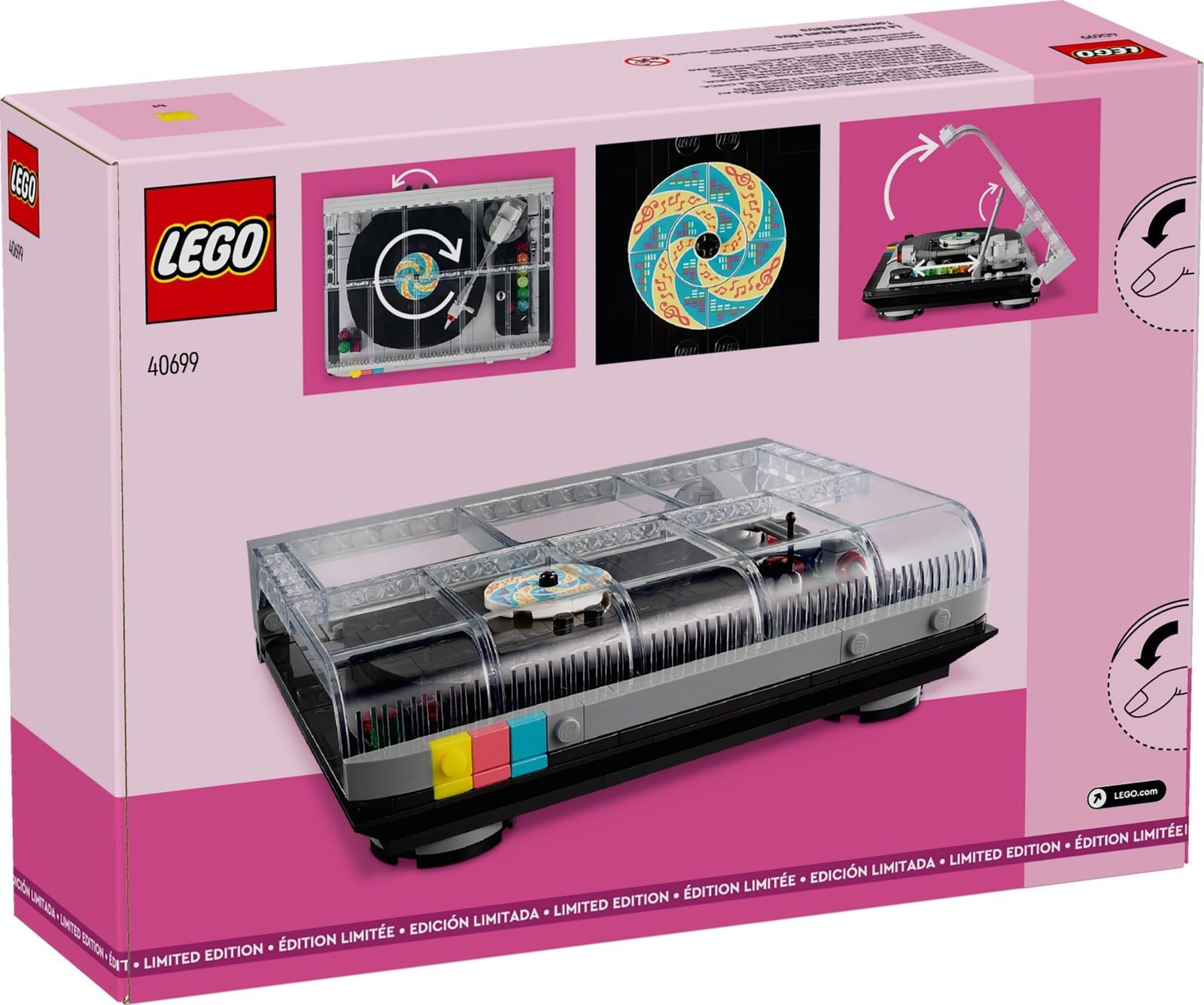 レゴ LEGO 40699 レトロなレコードプレイヤー 310ピース LIMITED EDITION 版