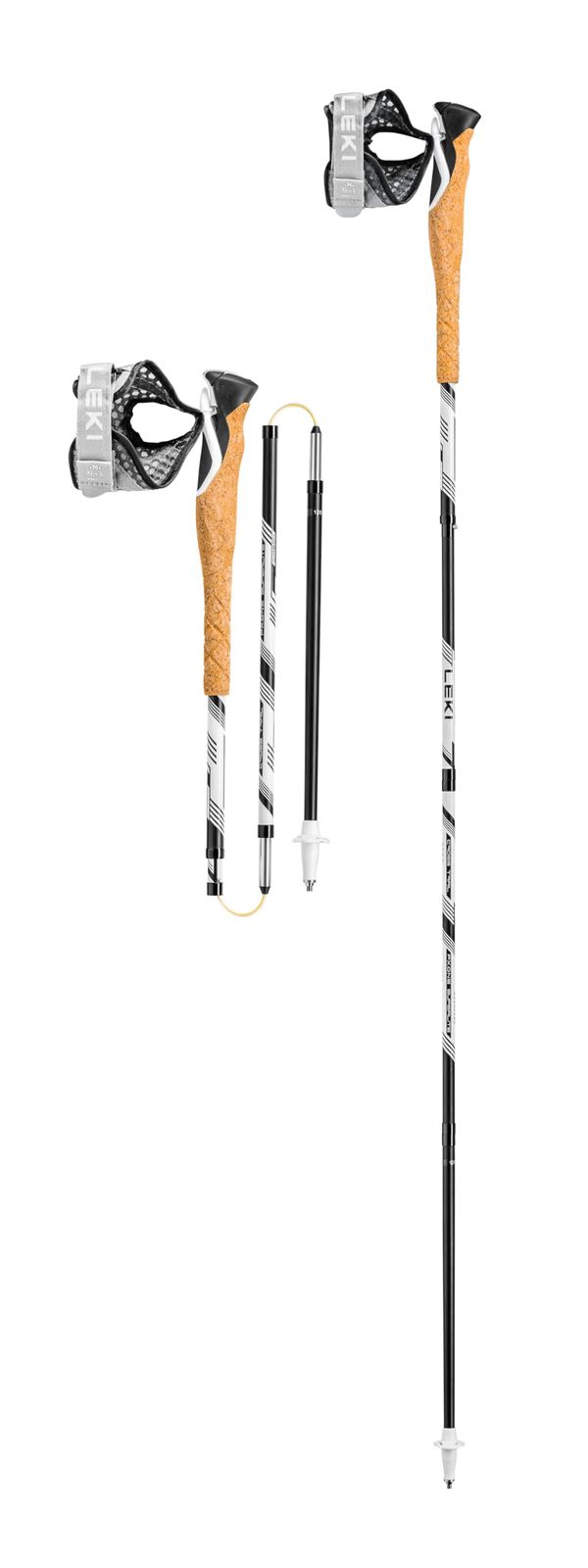 レキ LEKI アウトドア 登山 クロストレイル FX スーパーライト コンパクト 1300452 ホワイト 105 cm