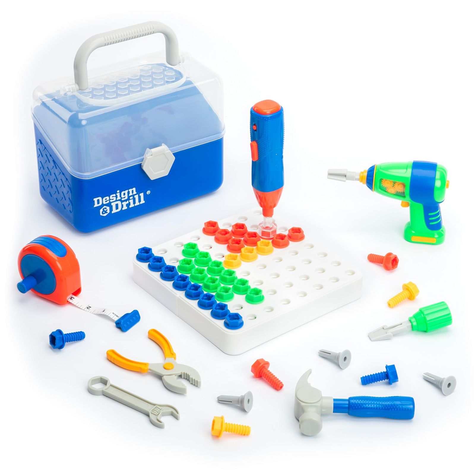 ラーニング リソーシズ おもちゃ ドリルでデザイン ワクワクツールボックス EI 4165