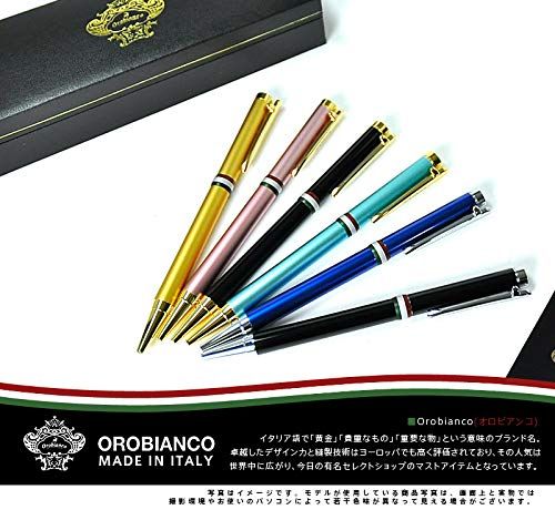 オロビアンコ orobianco ラ スクリヴェリア ボールペン 回転式ボールペン 3.レッドgt 全長137 mm 軸径10