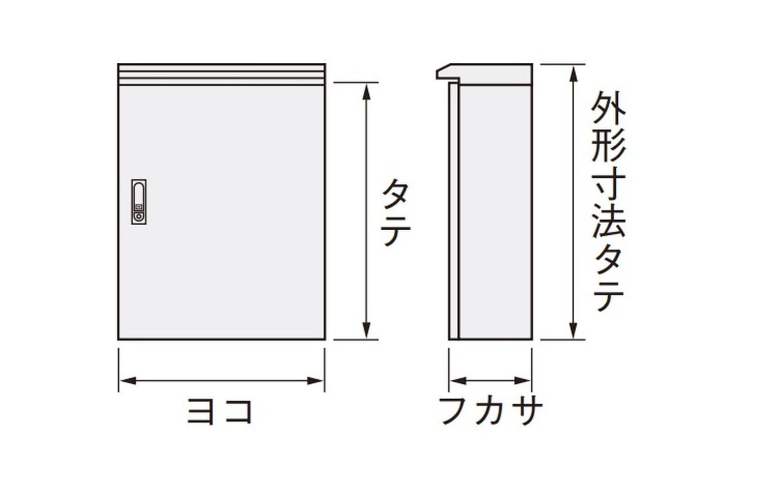 屋外用制御盤キャビネット ORB 12-36 C