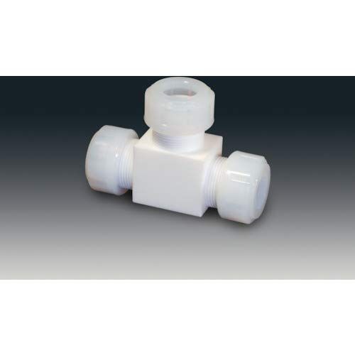 フロンケミカル PTFEスリｰシｰル式T型ジョイント 12φ NR 1091-004