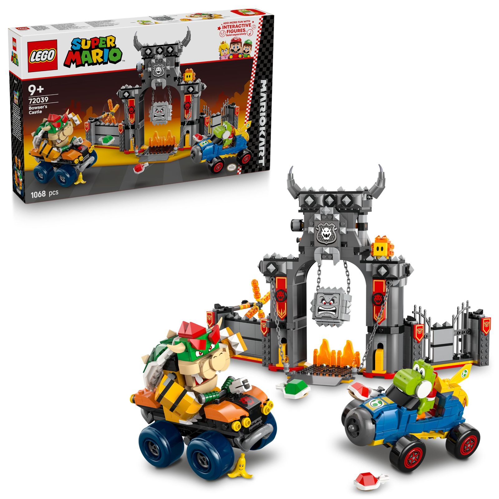 レゴ LEGO スーパーマリオ マリオカート TM ? クッパキャッスル おもちゃ 玩具 プレゼント ブロック 男の子 女の子 子供 9歳 10歳 11歳 小学生 マリオ グッズ ゲーム 72039