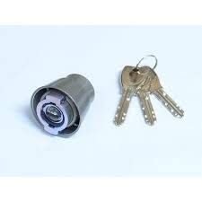 MIWA PR LA DA 用 交換シリンダー シルバー色