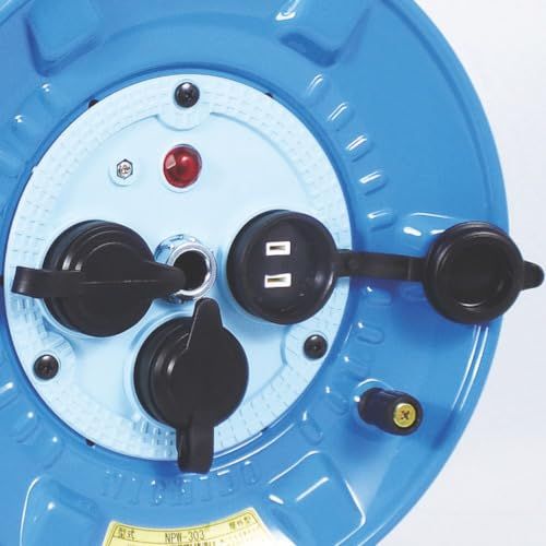 NPW-203防雨 防塵型ドラム 100 V一般型電工ドラム