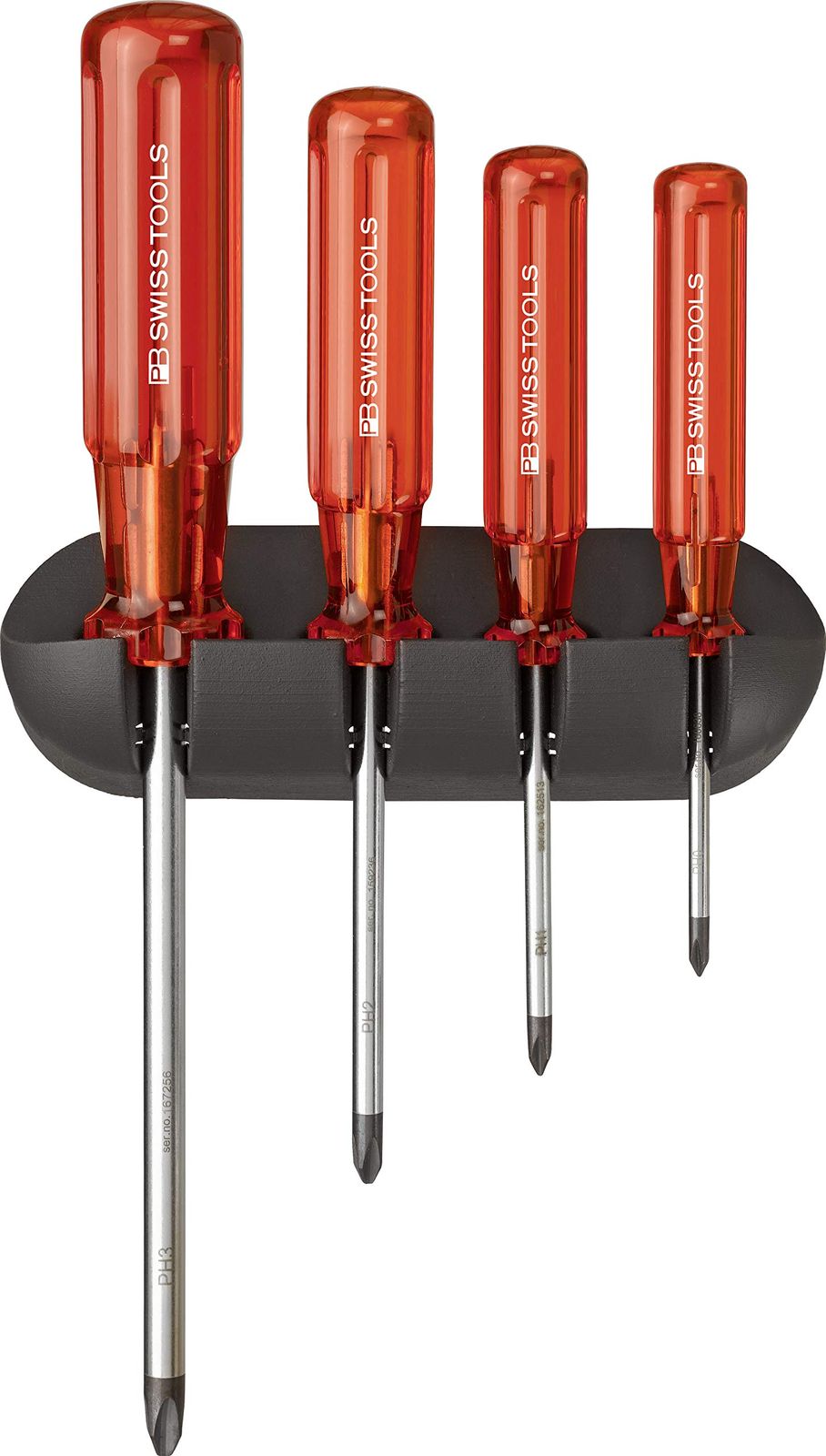 ＰＢスイスツールズ ドライバーセット ホルダー付４本組 242