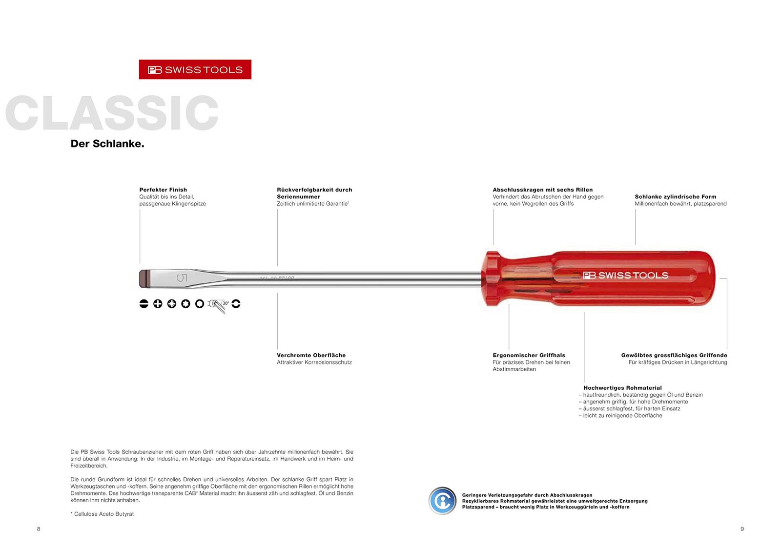  ＰＢスイスツールズ ドライバーセット ホルダー付４本組 242 その他 ドライバー レンチ