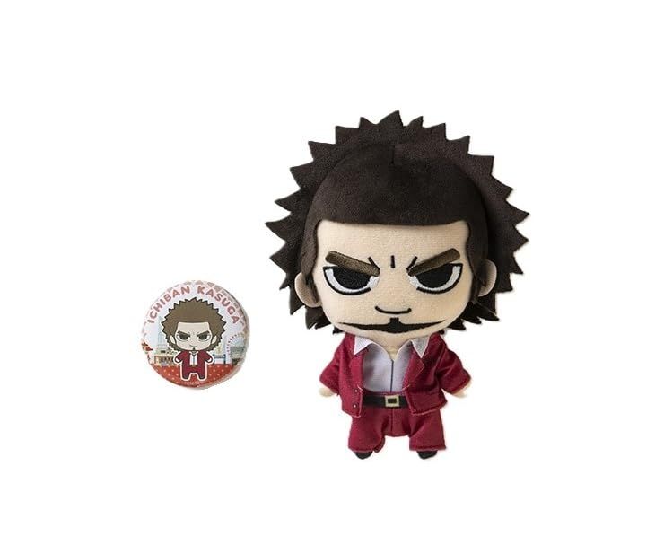 新品 龍が如く ぬいぐるみ＆缶バッジセット (7 春日 一番) - メルカリ