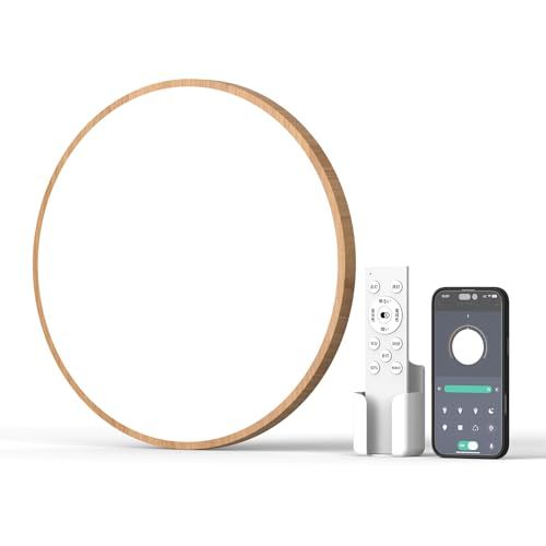 LEDシーリングライト 12畳用 50 W 高輝度 5900 lm 和風 木目調 豆電球常夜灯 調光調色 薄型 天井照明器具 シーリングライト おしゃれ 電気 Ledライト蛍光灯 Ceiling Light 12畳寝室|リビング|キッチン d 9 ea 4 af 6