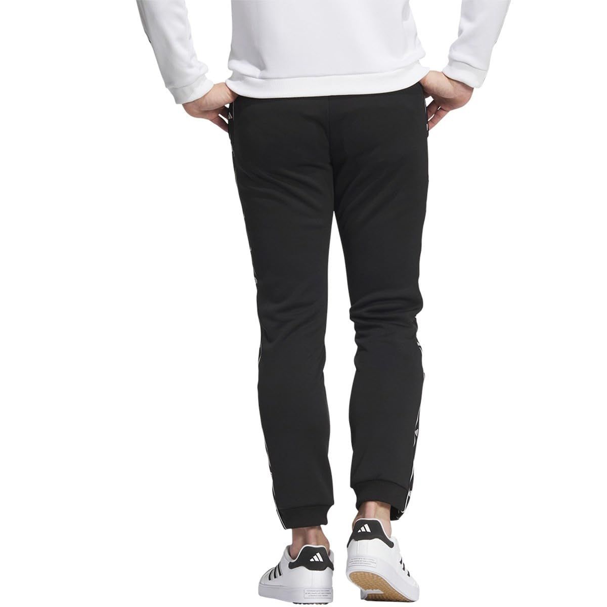 保温 フリース ジョガーパンツ ブラック Free Size